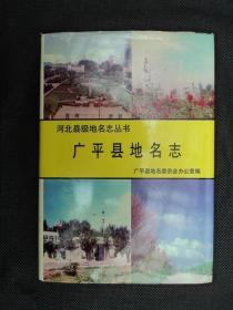 【河北县级地名志丛书】广平县地名志（精装）