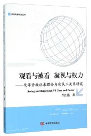 观看与被看：凝视与权利：改革开放以来媒介与农民工关系研究