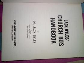 JACK HYLES CHURCH BUS HANDBOOK