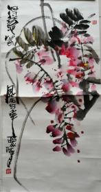 中国美协会员，画家韩青《花卉》