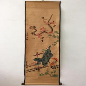 画龙点睛 热销字画仿古中堂画国画名人山水画客厅装饰画已装裱