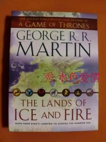 订购冰与火之歌 美版 原版 地图 The Lands of Ice and Fire map