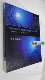 Organizational Behaviour and Work 正版 Fiona Wilson