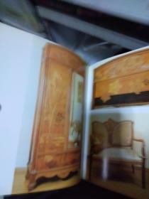 英文原版精装老家具画册 Art nouveau furniture--alastair duncan
