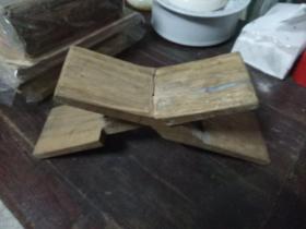 潮州木雕，鲁班枕，飞机枕，一块木雕刻