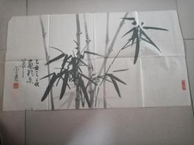北京书画艺术研究会会长、中国书法家协会会员、北京书法家协会会员【王任】作品 保真.68*37CM，阳台厨子