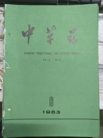 《中草药 1983 V.14 N.6》马山地不容生物碱的研究、某些矿物 贝类中药无机元素的分析、附子水溶部分对心血管系统的影响、对中药净选作用的认识.......