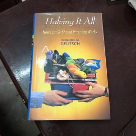 【现货】Halving it All【精装 有印章】【英文版】品相如图