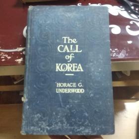 THE CALL OF KOREA 韩国的呼唤 政治社会宗教 民国旧书