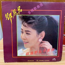 邓丽君-金榜歌曲选 （路边的野花不要采）老式大张唱片 稀有
