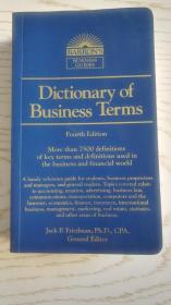Dictionary of Bussiness Terms（商务词汇字典 英英词典）