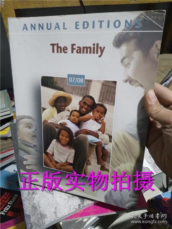 实拍正版！ANNUAL EDITIONS THE FAMILY07/08