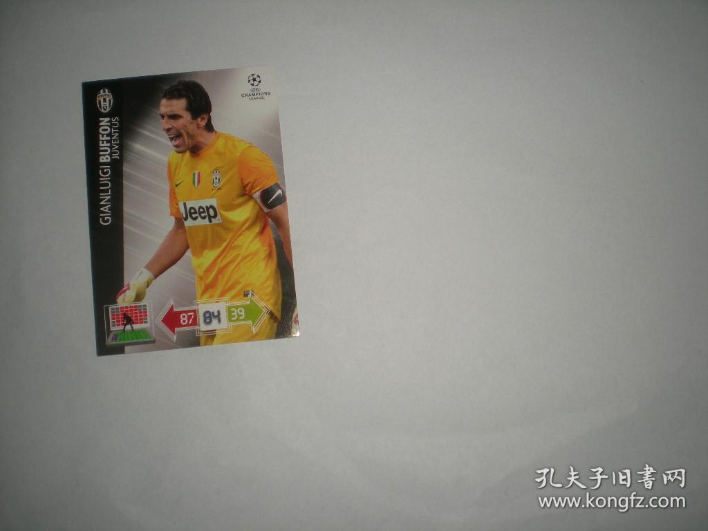 帕尼尼 panini 游戏版 2012-13 欧冠 球星卡 尤文图斯  布冯