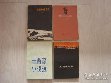 炼狱中的圣火、神的失落、王西彦小所选、上饶集中营（3本同售，见详细描述）