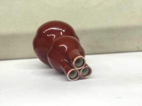 青花三口葫芦瓶