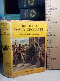 THE LIFE OF DAVID CROCKETT  1902年出版 精装 书衣有精美图片