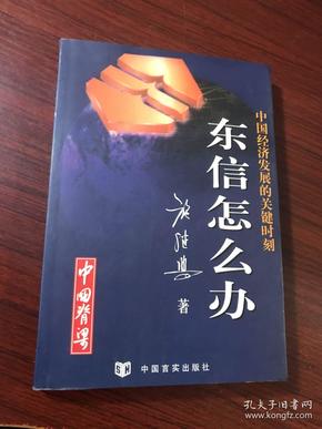 原东方通信董事长施继兴  著：中国经济发展的关键时刻:东信怎么办【无涂画笔记】