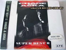 CHAGE & ASKA 恰克与飞鸟 SUPER BEST Ⅱ APO版 日版初回全新未拆 附初回特典台历