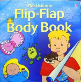 英文原版   少儿百科绘本   翻翻书     The Usborne Flip-Flap Body Book       身体百科（精装版）