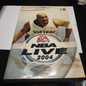 NBA LIVE 2004（2CD+手册）光盘有明显划痕