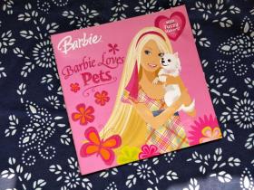 女孩子喜爱的 barbieloves pets 娃娃的宠物店 有贴纸