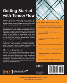 现货 Getting Started with TensorFlow 英文原版 TensorFlow入门