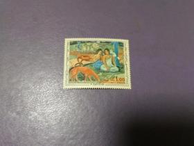 外国邮票  法国邮票  1968 艺术系列 绘画 1全品 雕刻版（无邮戳新票)