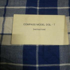 COMPASS  MODEL  DQL-7

【INSTRUCTION】