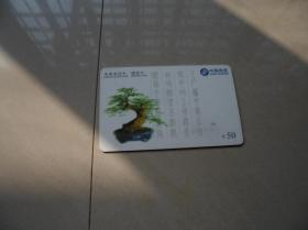 中国电话卡盆景