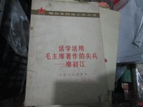 解放军政治工作丛书：活学活用毛主席著作的尖兵----廖初江