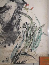 方介堪，金作镐，孙孟昭，三人合作，春到人间，尺寸（107X66CM）.金作镐，孙孟昭，邹啟枚，三人合作，迎春，尺寸（116X57CM）2幅