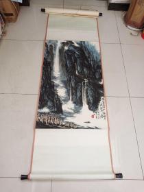 中国铁路美术家协会理事河北著名画家吕广恒作品4平尺多保真