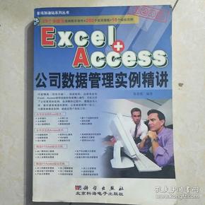 Excel+Access公司数据管理实例精讲（双色印刷）