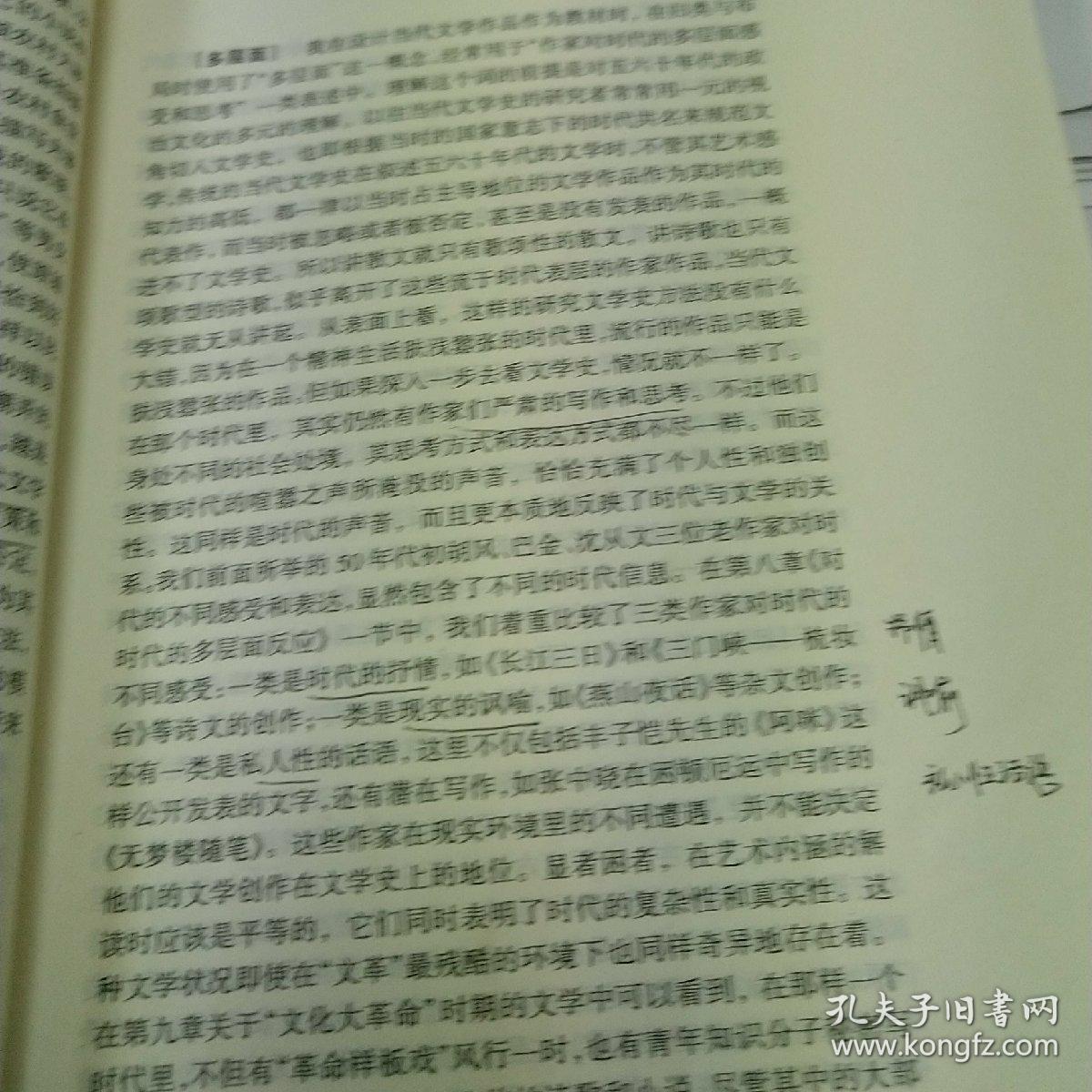 中国当代文学史