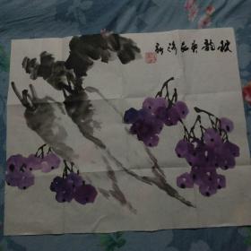 孙泳新国画作品一付