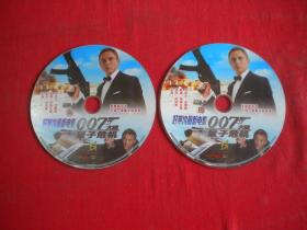《007大破量子危机》，DVD2张，北京音像出品10品，N308号，影碟