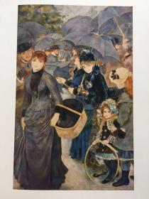 Renoir,Fifty Reproductions in Full Color,The library of great painters