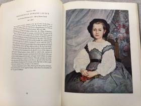 Renoir,Fifty Reproductions in Full Color,The library of great painters