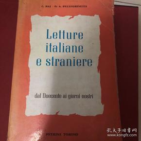 lettUre italiane e straniere