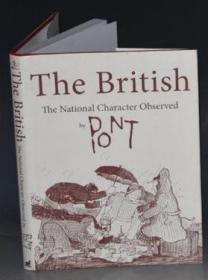 The British The National Character Observed by PONT 庞特《英国人的民族性格》全线描漫画插图本 精装大开本 品相全新