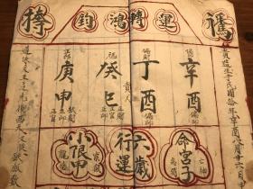 四川术数命理 算命批命薄：川版民国批命薄《算命批命薄》一册全 恭维王先生之福寿全图 四川张森荧赠 推到71岁 五星通书批命书名家批评 五星福书 命卦流年推命 紫微斗数 子平元图子平命理八卦八字算命四柱推命排命盘 专业算命范本 命相参同 子平总章 少见