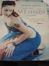 the art of mehndi迈恩迪艺术，人体绘画艺术，，精美英文画册，设计艺术美术绘画参考，
