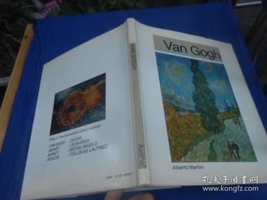 VAN GOGH By ALBERTO MARTINI《阿尔贝托·马丁尼的梵高》（精装 带护封）外文版（不认识外文，书名、出版社等以图片为准，请书友自鉴）