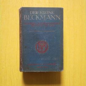 DER KLEINEBECKMANN（民国1927）希少本插图版【徐忍寒藏书】