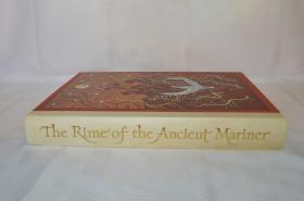 限量本！【包国际运费和关税】 Rime of the Ancient Mariner，《古舟子咏》，2010年 The Folio Society 出版社出版，限量发行1000本，是书有编号，Samuel Coleridge / 塞缪尔·柯尔律治（著），精装，厚册（重约3公斤），带原书匣，含多幅版画家Harry Brockway精美木刻版画，珍贵外国文学资料！