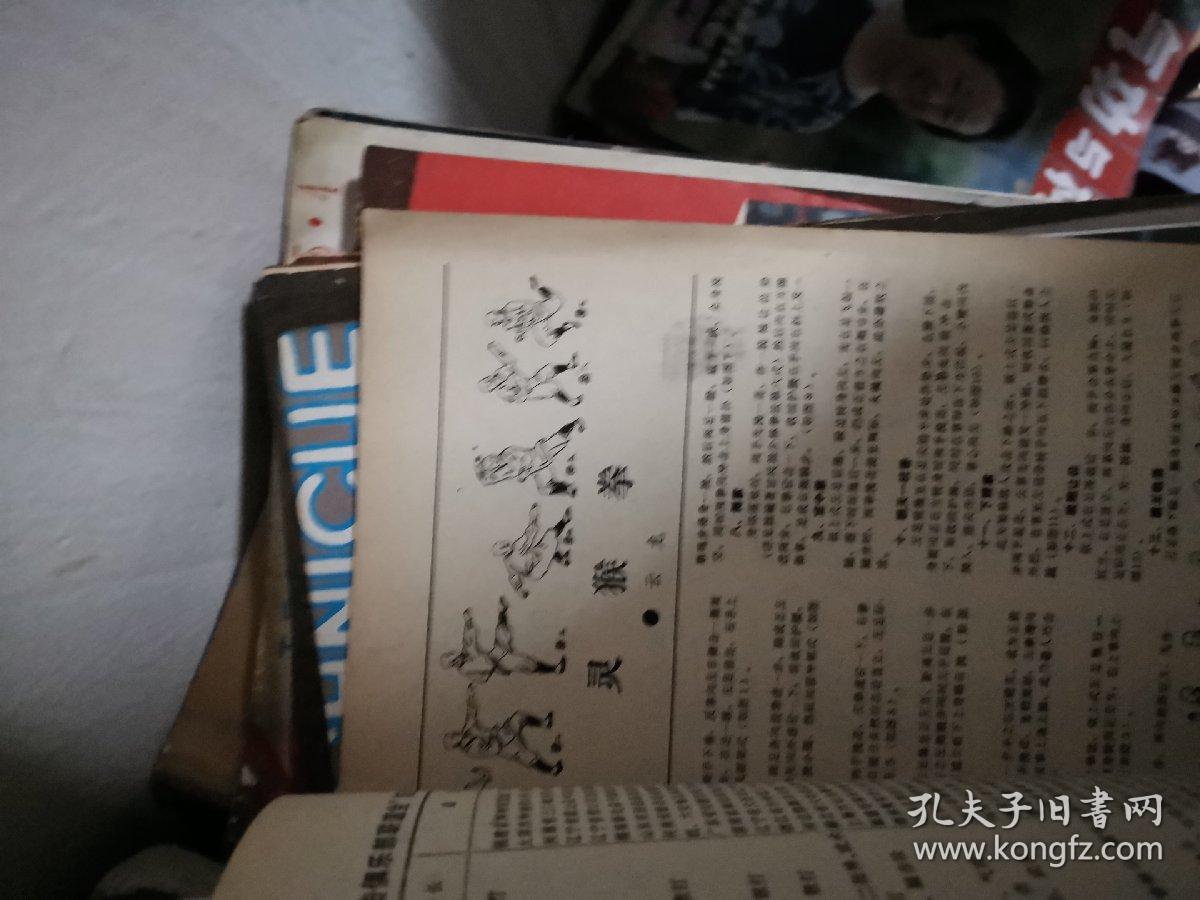 《搏击》杂志(很破旧的1984年第1期即总第一期即创刊号、1986年第6期、1990年第3、5、6、7、7、8、9期、1992年第10期、1995年第4期、1996年第9期。品相不一，个别很旧。可合购，可分购。每本25元)