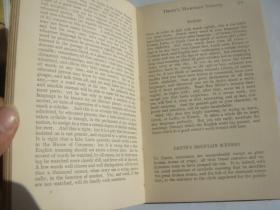 英文古旧书 The Two boyhoods,and other select passages by JOHN RUSKIN
