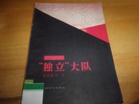 独立大队 ---1964年1版1印---馆藏书,品以图为准