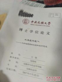 从脱嵌到嵌入 中央民族大学硕士学位论文