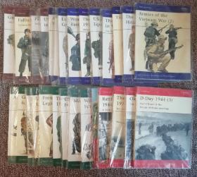 OSPREY  PUBLISHING 历史上的军人和战争系列  28本和售